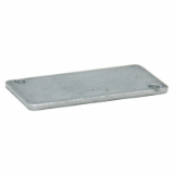 Blanking plate for 5/2 and 5/3 subbase - VCB22