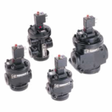 Prospector Series Poppet Valves - 1/4" to 2" Solenoid Pilot Actuated 2/2, 3/2, & 4/2 Inline Valves