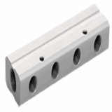 162C4/6 - ISO G - Verteiler - doppelseitig - Aluminium